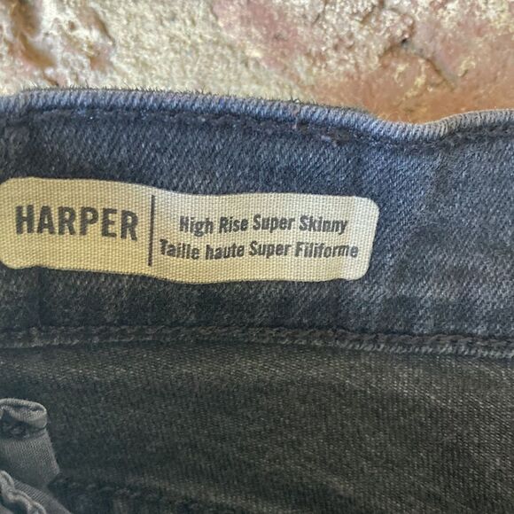 True Religion Modern Art Harper High Rise Super Skinny Jeans Size 26 - Picture 5 of 16